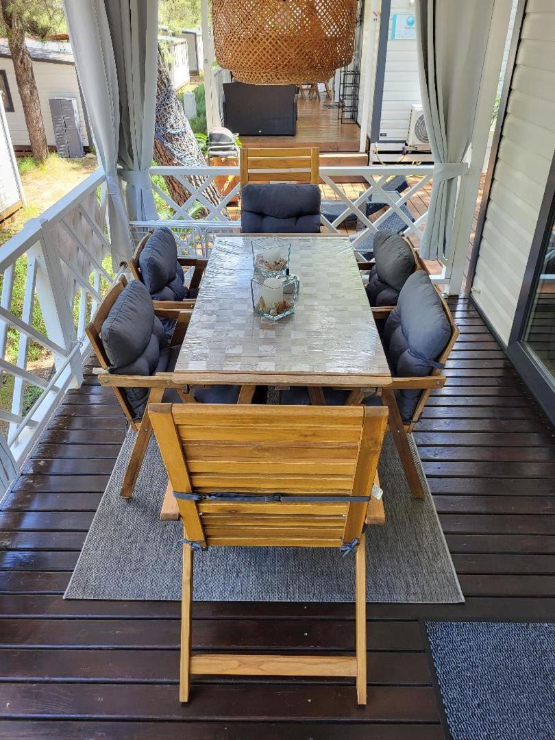 יזרה Mobilheim Andrea Wunderschoene Ferienwohnung Direkt Am Meer מראה חיצוני תמונה